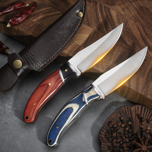 Cuchillo deshuesador portátil con funda