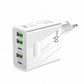 Cargador rápido multipuerto GaN de 65 W