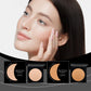 💖Gran oferta - 50% DE DESCUENTO💖✨¡CEPILLO GRATIS!!✨Kit ligero y de cobertura completa (2 piezas) - Maquillaje con acabado mate - Corrector, abrillantador debajo de los ojos, oculta e ilumina las ojeras
