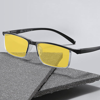 Gafas de visión nocturna y bloqueo de luz azul