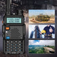 🔥Por tiempo limitado 50% de descuento🔥  UV-5R Radioaficionado de Largo Alcance UV5R Radio de Dos Vías Walkie de Doble Banda