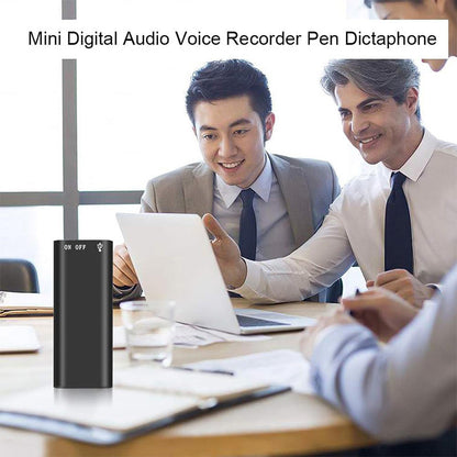 🔥Por tiempo limitado 46% de descuento⏰ Bolígrafo Grabador de Voz Digital Mini – Dictáfono, Sonido Nítido y Portátil para Reuniones/Clases ✨📦