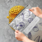 Bolsas de almacenamiento reutilizables con cierre de papel de aluminio