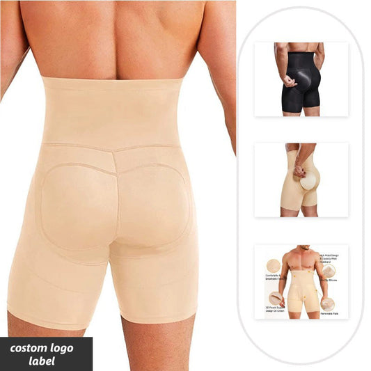 Fajas moldeadoras de cintura alta para hombre