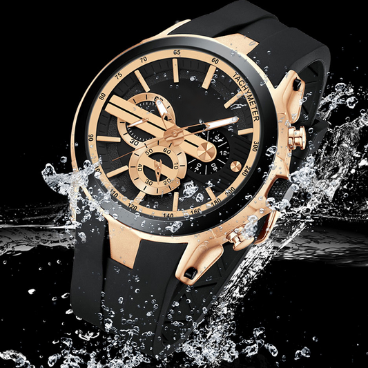 💎Estiloso reloj deportivo con pantalla luminosa, correa de silicona y diseño resistente al agua