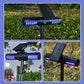 Quitabichos solar impermeable para exteriores