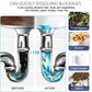 🔥 ¡Último día de la oferta por tiempo limitado con 50 % de descuento! 🔥 Potente agente de dragado de tuberías para tuberías de cocinas y baños: disuelve más de 200 obstrucciones y elimina bacterias