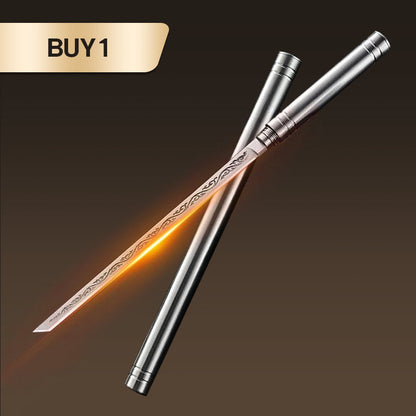 Cuchillo multiusos portátil para frutas con funda