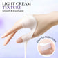 Crema facial iluminadora, ligera y blanqueadora de larga duración