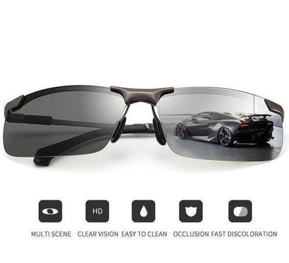 🔥Por tiempo limitado 50% de descuento🔥  Nuevas gafas de sol antirreflejos que cambian de color