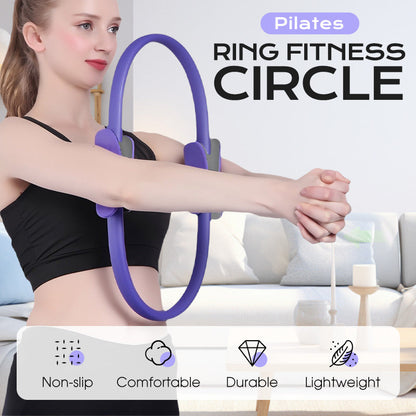 🔥Por tiempo limitado 50% de descuento🔥  Círculo de fitness con anillo de Pilates