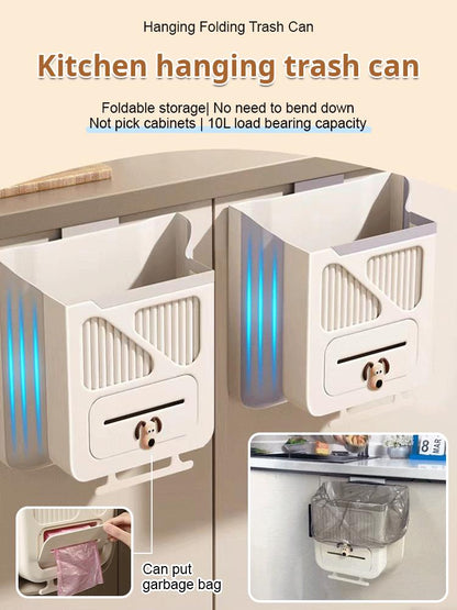 🔥Por tiempo limitado 50% de descuento🔥  Cubeta de basura colgante para residuos de cocina