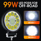 POD LED 99W de 4 pulgadas para todoterreno