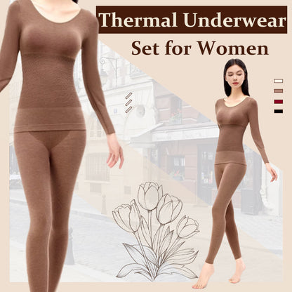 Conjunto de ropa interior térmica para muje