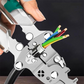 🔧Pinzas Eléctricas Multifunción Plegables con Detector de Voltaje | Pelar, Crimpar y Torcer Cables + Portátiles para Electricistas✨