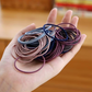 100PCS High Stretch Hair Ties in Jar