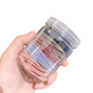 100PCS High Stretch Hair Ties in Jar
