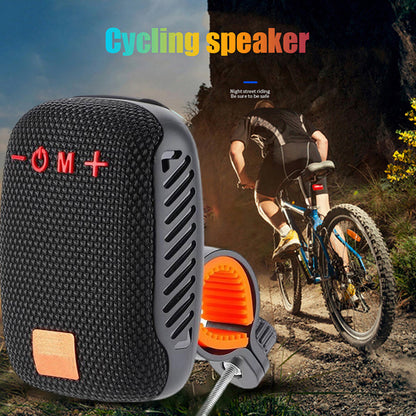 🔥 ¡Último día 50% de descuento!🔥  Altavoz Bluetooth impermeable para bicicleta con soporte de montaje