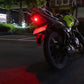 🔦 Luz estroboscópica inalámbrica recargable con sensor de vibración: baliza de seguridad LED de 7 colores para automóviles, bicicletas, motocicletas y uso al aire libre 🚴‍♂️🚗✨