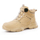 Zapatos de seguridad ligeros de hombre para el trabajo.