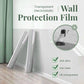Film transparente de protección electrostática para paredes