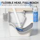 Escobilla de baño desechable de pared con 6 cabezales de recambio