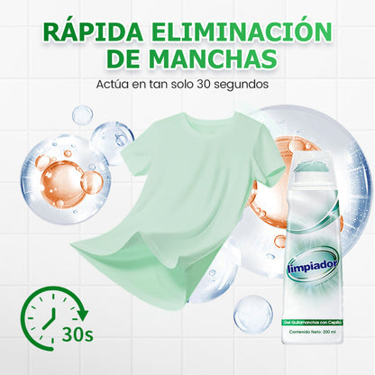 🔥Tiempo limitado 50% de descuento🔥  Gel Quitamanchas Enzimático Potente con Cepillo