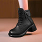 🔥Tiempo limitado 50% de descuento🔥  Botas vintage de estilo militar británico.