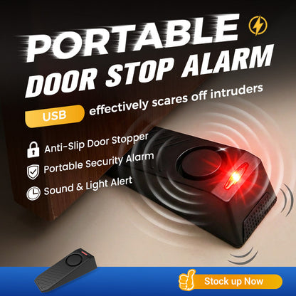 🔥Tiempo limitado 50% de descuento🔥  Alarma de tope de puerta portátil