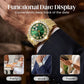 🔥Tiempo limitado 50% de descuento🔥  Reloj de cuarzo con diamantes de imitación de moda para hombre