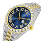 🔥Tiempo limitado 50% de descuento🔥  Reloj de cuarzo con diamantes de imitación de moda para hombre