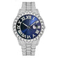 🔥Tiempo limitado 50% de descuento🔥  Reloj de cuarzo con diamantes de imitación de moda para hombre