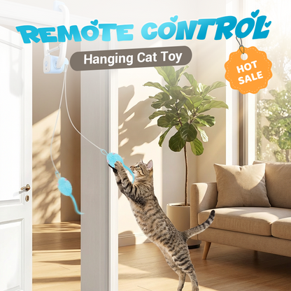🔥 ¡Último día 50% de descuento!🔥 Juguete interactivo para gatos con mando a distancia