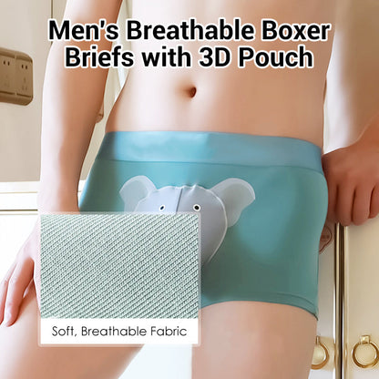 🔥Por tiempo limitado 50% de descuento🔥  Bóxers para Hombre Transpirables con Soporte 3D