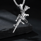 🔥Compre 2 y obtenga 1 gratis🔥 Collar con colgante de pistola para hombre