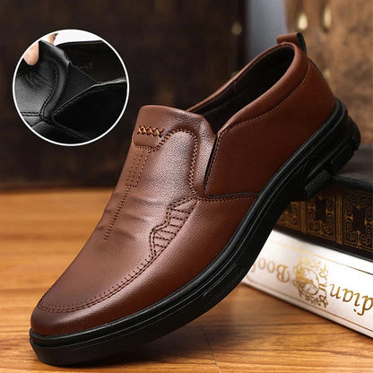 🔥Por tiempo limitado 50% de descuento🔥 Mocasines informales de negocios con suela blanda para hombre