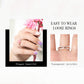 🥳Gran venta 2026🥳💞¡Se han vendido más de 50.000 piezas! ⚡ 🧴50% de descuento!Ajustador de Tamaño Invisible para Anillos Flojos
