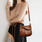 🔥Por tiempo limitado 50% de descuento🔥  Bolso sencillo y a la moda de hombro de cuero suave con forma de cubo