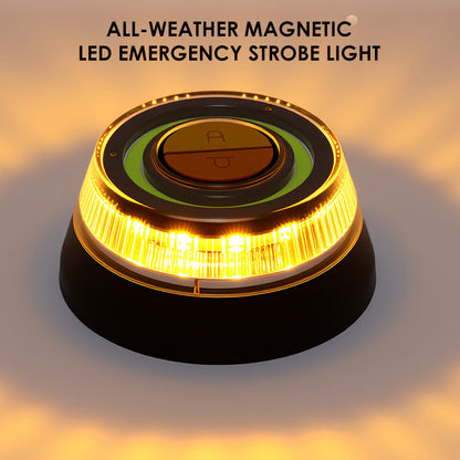 🔥Por tiempo limitado 50% de descuento🔥  Luz estroboscópica de emergencia LED magnética para todo clima