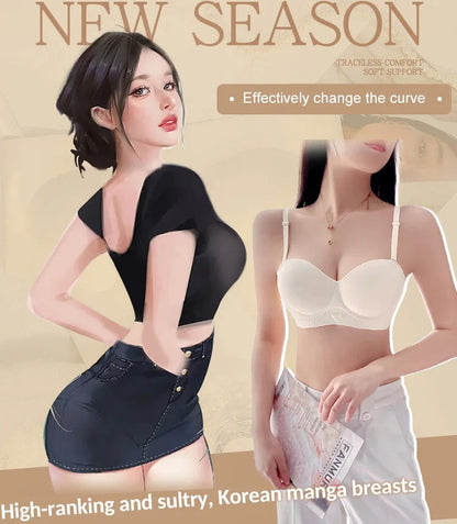 ✨✨ (Media taza en forma de corazón) ropa interior sin costuras para mujer: imprescindible para ✨✨ toda la vida