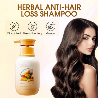 🔥 ¡Último día 50% de descuento!🔥  Champú herbal contra la caída del cabello