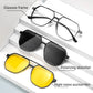🥳Gran venta 2026🥳💞¡Se han vendido más de 50.000 piezas! ⚡ Gafas de sol con clip magnético vintage 3 en 1