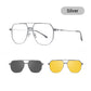 🥳Gran venta 2026🥳💞¡Se han vendido más de 50.000 piezas! ⚡ Gafas de sol con clip magnético vintage 3 en 1