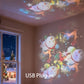 🥳Gran venta 2026💞⚡ Proyector de luz LED giratorio dinámico🌙✨Perfecto para el dormitorio o la sala de estar.
