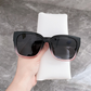 🕶️Gafas de sol polarizadas con montura superpuesta y diseño elegante: protección y comodidad
