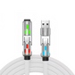 ⚡ ¡AHORA CON UN 50 % DE DESCUENTO!🌈 Cable universal RGB 4 en 1 de carga rápida – 240 W PD y silicona líquida – Cable de datos resistente de 480 Mbps 🔌