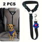 Cinturón de seguridad para coche 2 en 1 para perros y correa de paseo
