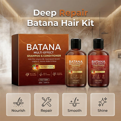 Kit de champú y acondicionador reparadores multifunción