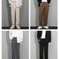 Nueva venta caliente-Pantalón de traje casual de algodón mercerizado drapeado para hombre