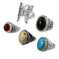 💍¡Lote de cinco ! Anillos de bonito diseño